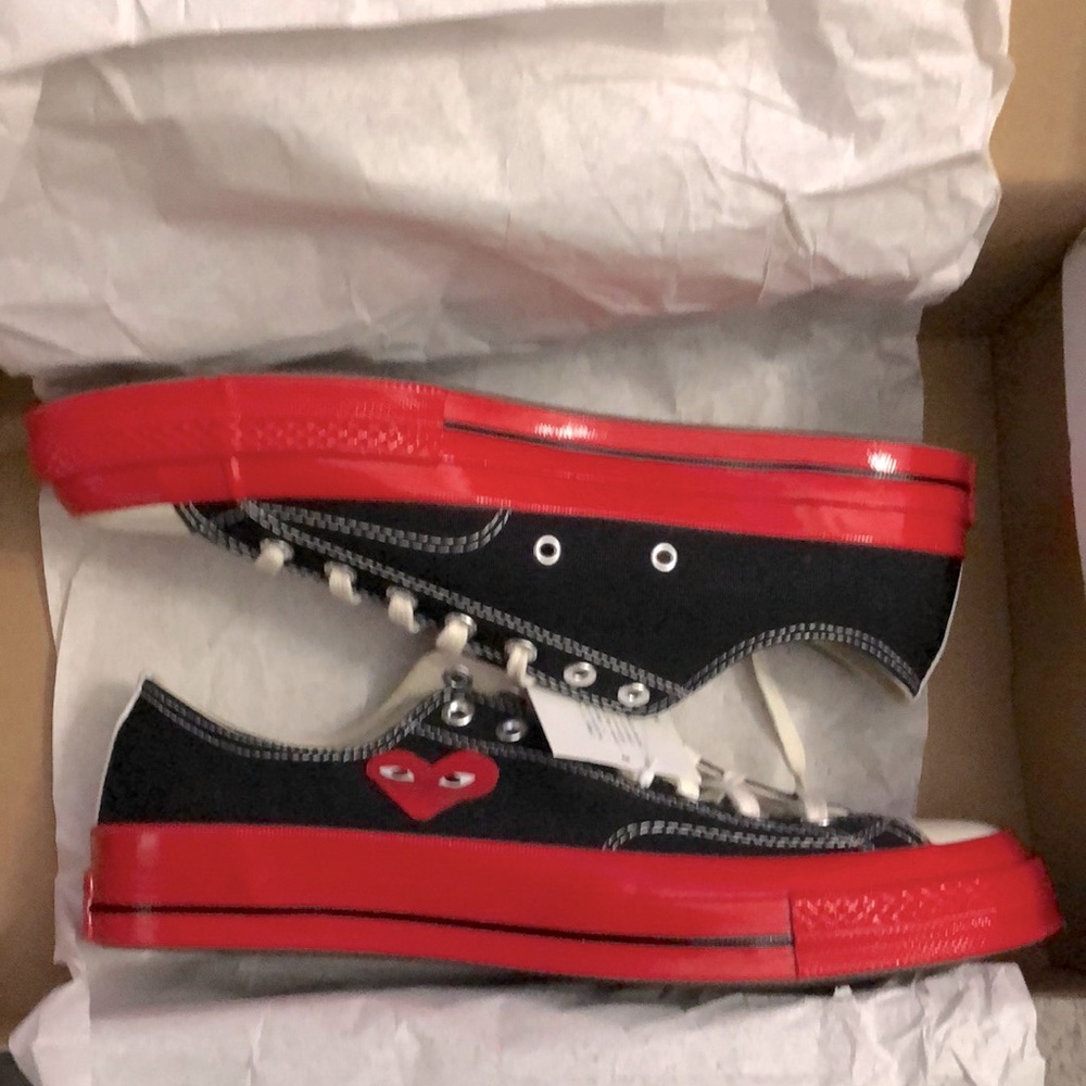 CONVERSE X COMME des GARÇONS PLAY. Sz 10,11,22.